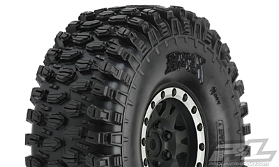 Pro-Line Hyrax 1.9" G8 Rock Terrain Truck Tires for F/R 1.9" Rock Crawler on Impulse Black/Silver Wheels 1 b 0 27926 2