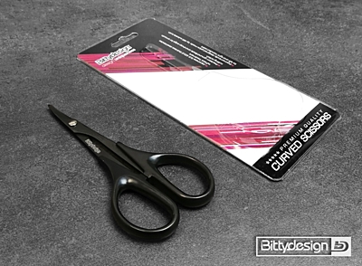 Bittydesign CURVED Tip Polycarbonate Scissors 1 b 0 5c69d