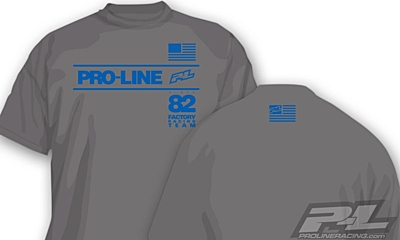 Pro-Line Factory Team Gray T-Shirt - XXL 1 b 0 b37d3