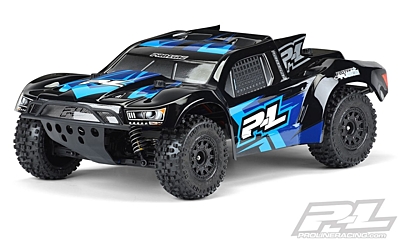 Pro-Line Pre-Cut Flo-Tek Fusion Tough-Color Black Body for Slash 2wd, Slash 4x4, SC6.1, 22SCT, SCTE & PRO-Fusion SC 4x4 1 b 0 cf3fb 10