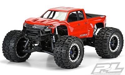Pro-Line Pre-Cut 2019 Chevy Silverado Z71 Trail Boss Clear Body for Traxxas X-MAXX 1 b 0 d05c3
