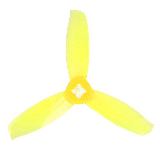 Gemfan 3028 3x2.8 WinDancer Hélice de 3 palas Amarillo claro 2xCW 2xCCW 3 pulgadas 1 6936572273761 m