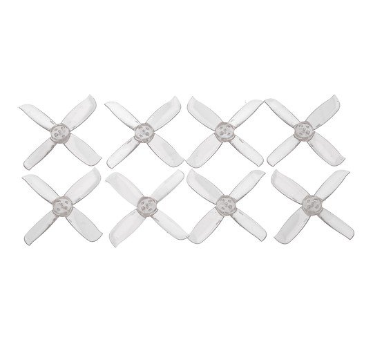Gemfan 2036 2x3.6 Hulkie Hélice de 4 palas Transparente 2 pulgadas 1 6936572274386 m