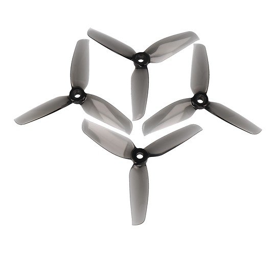 Gemfan 4032 4x3.2 WinDancer Hélice de 3 palas Gris claro 2xCW, 2xCCW 4 pulgadas 1 6936572275406 m