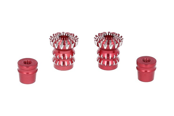 FrSky CNC Alu M3 Gimbal Stick End Lotus Red 1 FRS 04100093 m