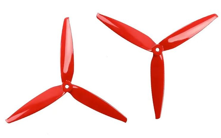 Gemfan 7040 Flash 3 Blade Propeller Ferrari Red 4 piezas 7 pulgadas 1 Gemfan 7040 Flash 3 Blatt Propeller Ferrari Rot 4 St ck m