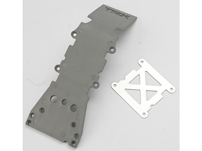 Traxxas Front Plastic Skidplate (Grey) 1 TRA4937A