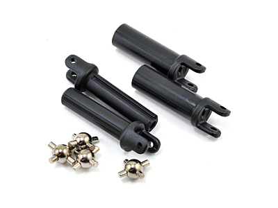 Traxxas HD Half Shafts External Splined (2pcs) Internal Splined (2pcs) Metal U-Joints (4pcs) 1 TRA6759