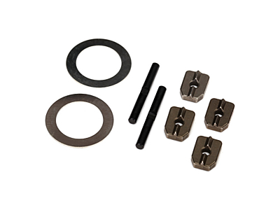 Traxxas Spider Gear Shaft (2pcs)/ Spacers (4pcs)/ Stainless Washer 16x23.5x.5 (2pcs) (for #7781X) 1 TRA7783X