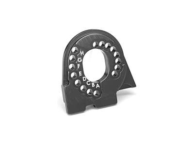 Traxxas Motor Aluminum Mount Plate (Charcoal Gray Anodized) 1 TRA8290A
