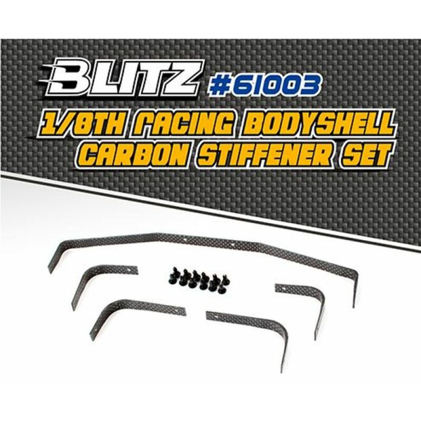 1 8th racing bodyshell carbon stiffener set 1