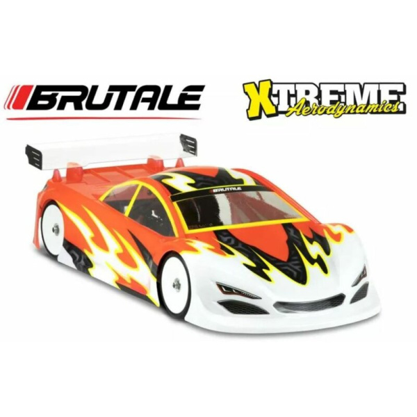 xtreme 1 10 brutale clear body 05mm 190mm 1
