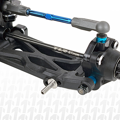 1up Racing Pro Duty Titanium Lower Shock Screws - 1/10 Off-Road & Drag (2pcs) 1 80951 02