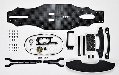 Arrowmax Medius Yokomo BD9 FWD Conversion Kit (Carbon Main Chassis) 1 AM 920003