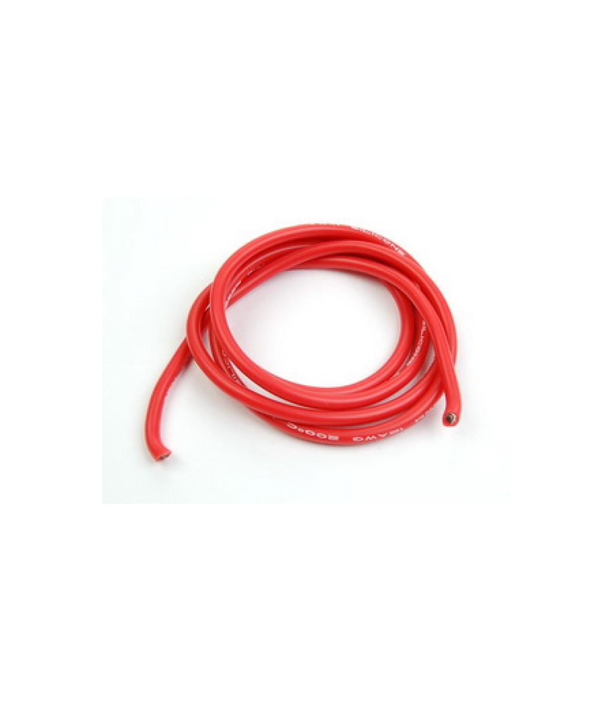 cable siliconado ultraflex 12awg rojo 1m