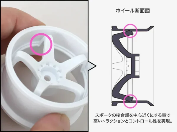 traction jantes hayate n type drift offset 8 blanches hayate g force gd047 driftparadiz 4