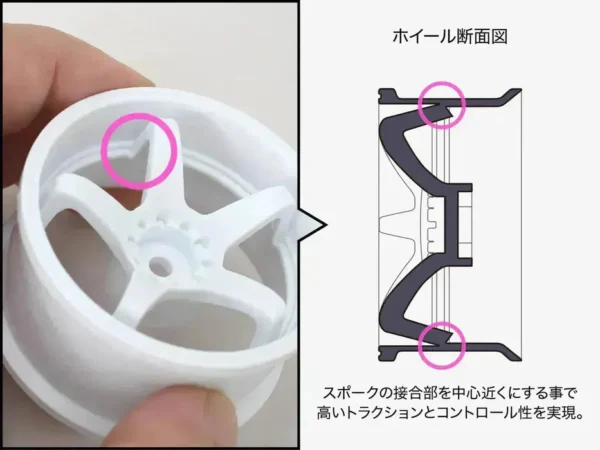 super traction jantes hayate n type drift offset 8 noires hayate g force gd057 driftparadiz 2