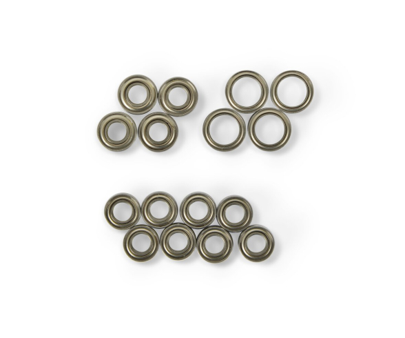 TT-02 On Road Chasis Ball bearing set (16) 1 tt 02 on road cha ball bearing set 16 500904055 00