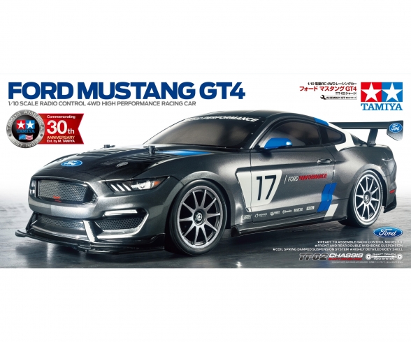 Tamiya TT-02 Ford Mustang GT4 1 1 10 rc ford mustang gt4 tt 02 300058664 01