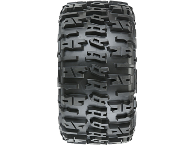 Pro-Line Trencher Shot Pro-Loc Front/Rear 1/5 4.3" X-MAXX Mounted on 24mm Black Impulse Wheels (2pcs) 3 PRO1015113 01