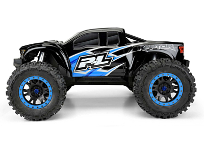 Pro-Line X-MAXX Pre-Cut 2017 Ford F-150 Raptor Tough-Color Body (Black) 4 PRO348218 02
