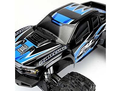 Pro-Line X-MAXX Pre-Cut 2017 Ford F-150 Raptor Tough-Color Body (Black) 6 PRO348218 04