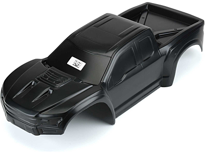 Pro-Line X-MAXX Pre-Cut 2017 Ford F-150 Raptor Tough-Color Body (Black) 1 PRO348218
