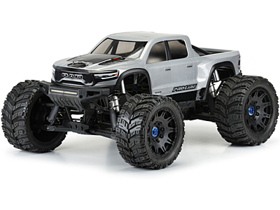 Pro-Line X-MAXX Pre-Cut 2021 Ram 1500 Body (Clear) 3 PRO357417 01
