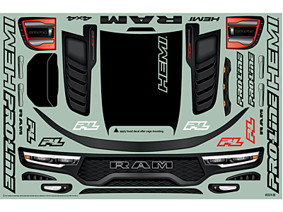 Pro-Line X-MAXX Pre-Cut 2021 Ram 1500 Body (Clear) 2 PRO357417 06