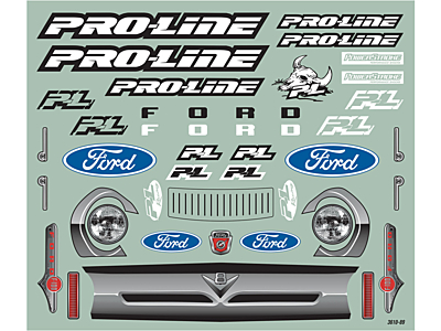 Pro-Line X-MAXX Pre-Cut 1956 Ford F-100 Body (Clear) 6 PRO361017 07