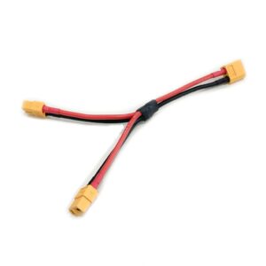 J 039 14 Parallel Y Cable with 2 XT60 Female 1 XT60 Male Connector 14AWG