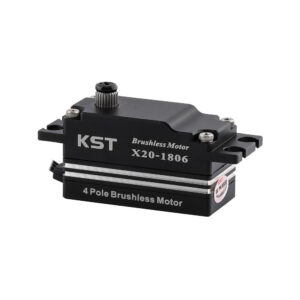 RConline.es - Tienda Nº1 RC Radiocontrol y Drones 12 X20 1806 KST X20 1806 HV Servo Perfil Bajo 20mm 50g 18Kg