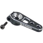 Sanwa aluminio brazo de servo Clamp - negro (23 dientes)