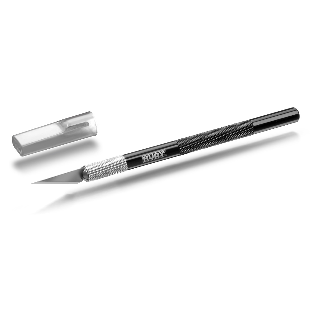 188980 HUDY Blade Hobby Knife con aluminio Handle - Imagen 1