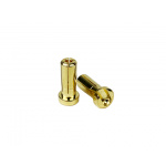 1up Racing LowPro Bullet Plugs 5mm (2 unidades)