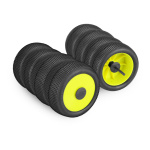 JConcepts 1/10Th off-road neumático Stick - Hold 4 rueda completa (negro) - Imagen 2