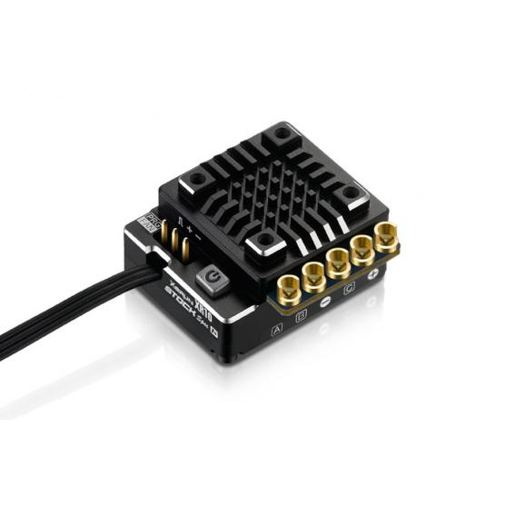 30112751 Hobbywing XeRun XR10 PRO STOCK SPEC 1S variador brushless con sensores (negro) - Imagen 1