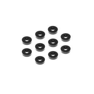 XRAY aluminio arandela de ajuste 3x7.5x2.0mm - negro (10 unidades)