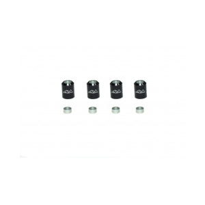 Arrowmax poste de carrocería Marker para 1/10 coche (negro, 4 unidades)