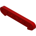 Arrma soporte de aluminio trasero de suspensión (rojo)