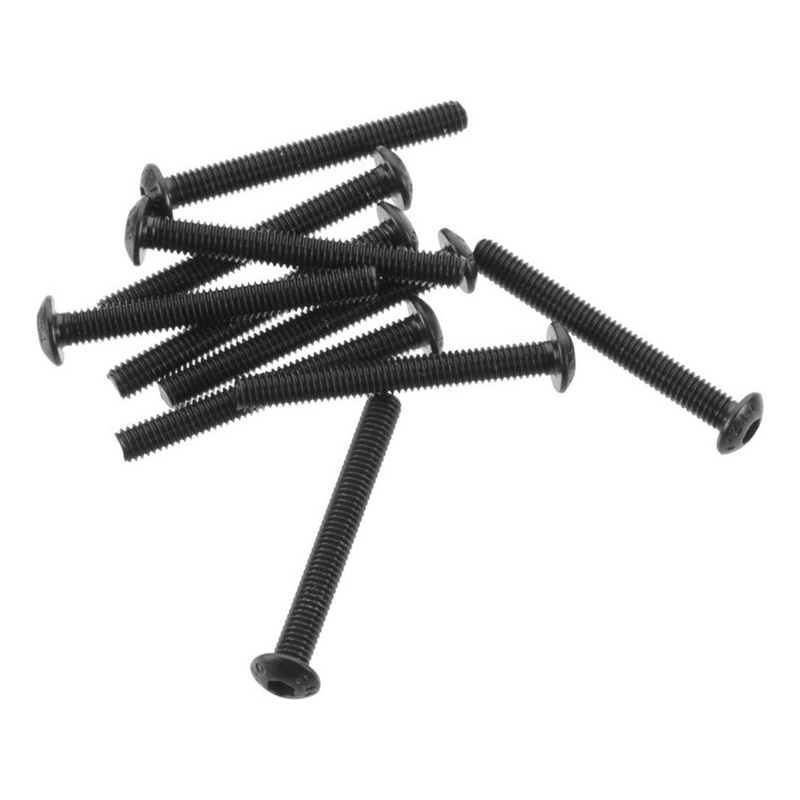 ARAC9803 Arrma Button Head Hex Socket tornillo M3x25mm (10 unidades) - Imagen 1