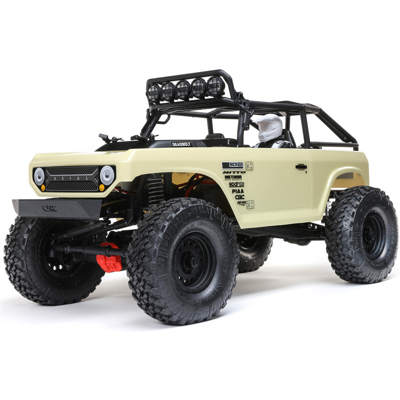 AXI03025T2 Axial 1/10 SCX10 II Deadbolt 4WD RTR (Tan) - Imagen 1