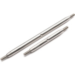 Axial acero inoxidable dirección juego de tirantes 200.8mm & 119.5mm (1 unidad Each)