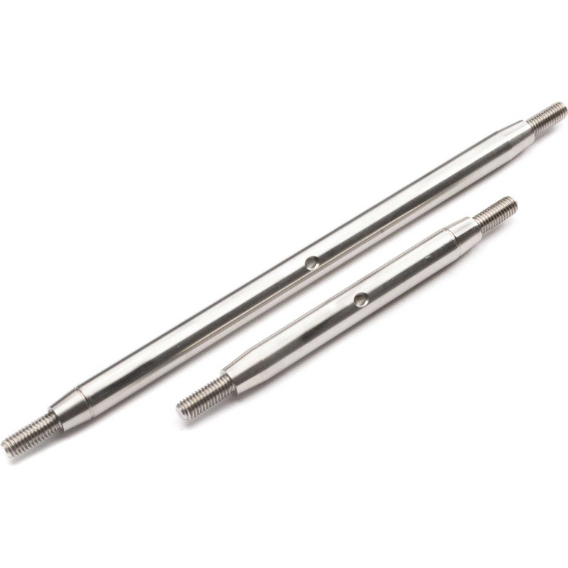 AXI254000 Axial acero inoxidable dirección juego de tirantes 200.8mm & 119.5mm (1 unidad Each) - Imagen 1