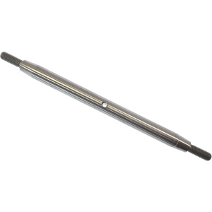 Axial acero inoxidable tirante ajustable M6x157.3mm (1 unidad)