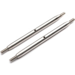 Axial acero inoxidable tirante ajustable M6x163.5mm (2 unidades)