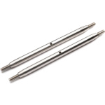 Axial acero inoxidable tirante ajustable M6x176mm (2 unidades)