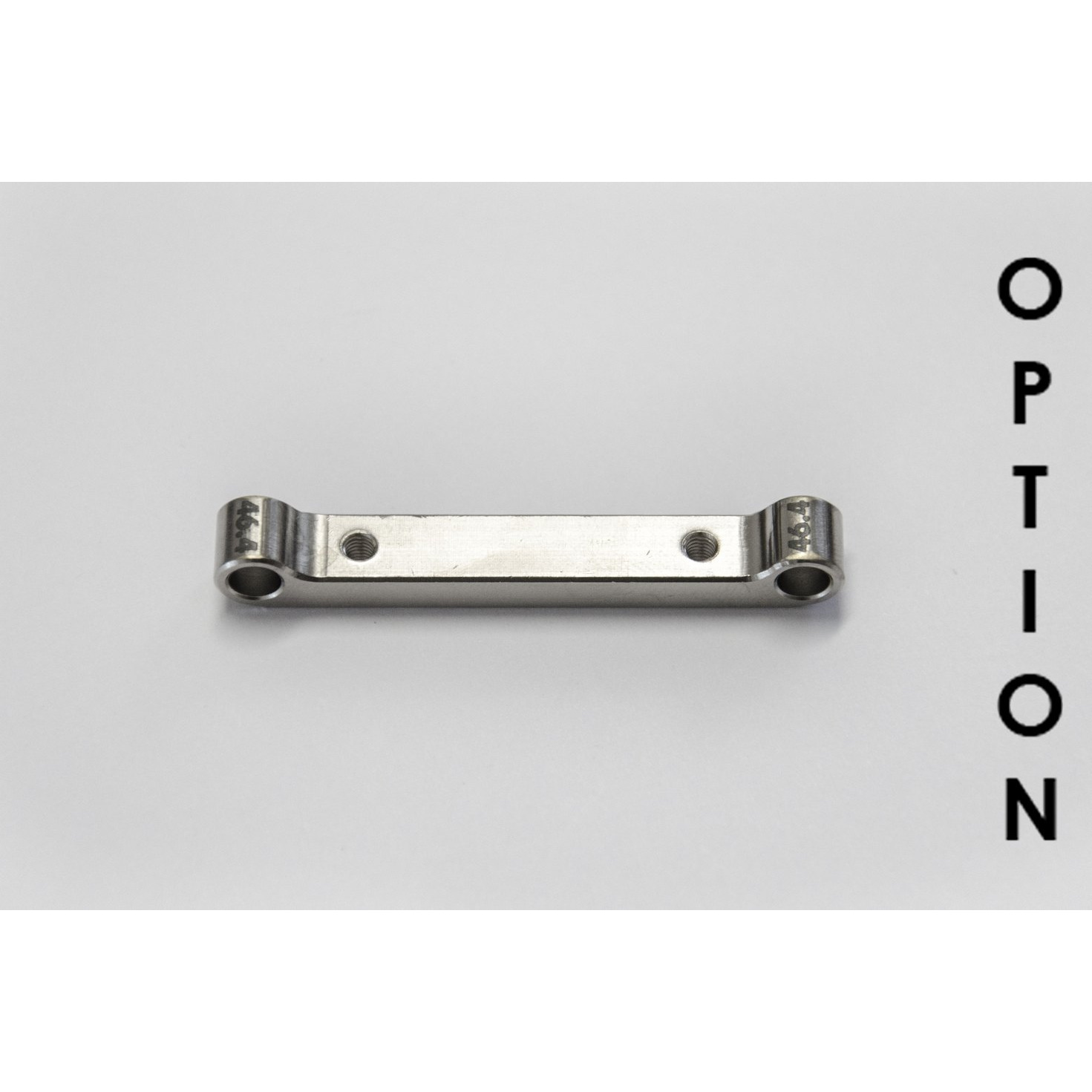 B7-3164BB Yokomo Europe BD7 latón -1mm inferior soporte de suspensión (46.4mm·13.7g) - Imagen 1