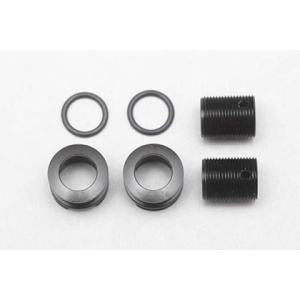 Yokomo BD8/BD7 ajustable soporte de carrocería (negro) para 6mm Post (2 unidades)