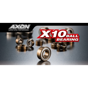 AXON X10 rodamiento 3/8-1/4 con pestaña (2 unidades)